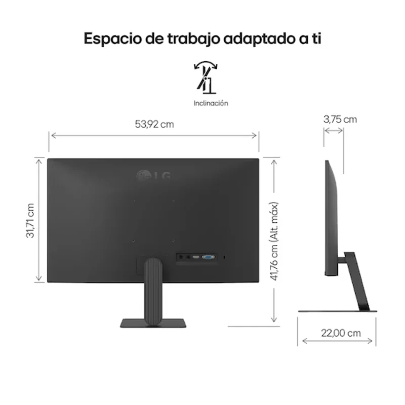 LG Monitor 27" FHD Outlet, 27U411A