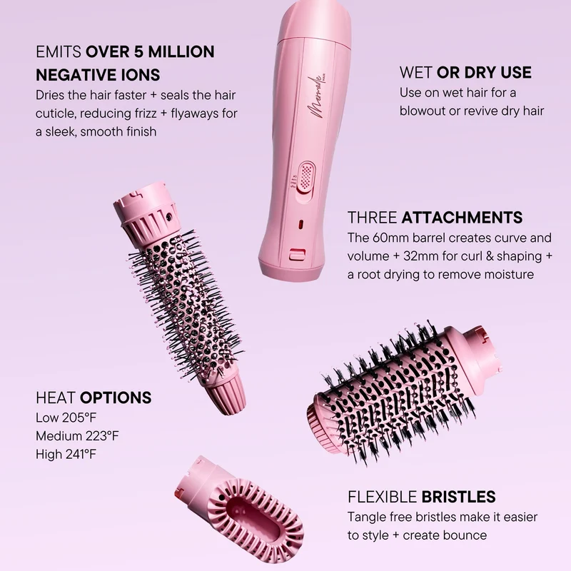 Interchangeable Blow Dry Brush