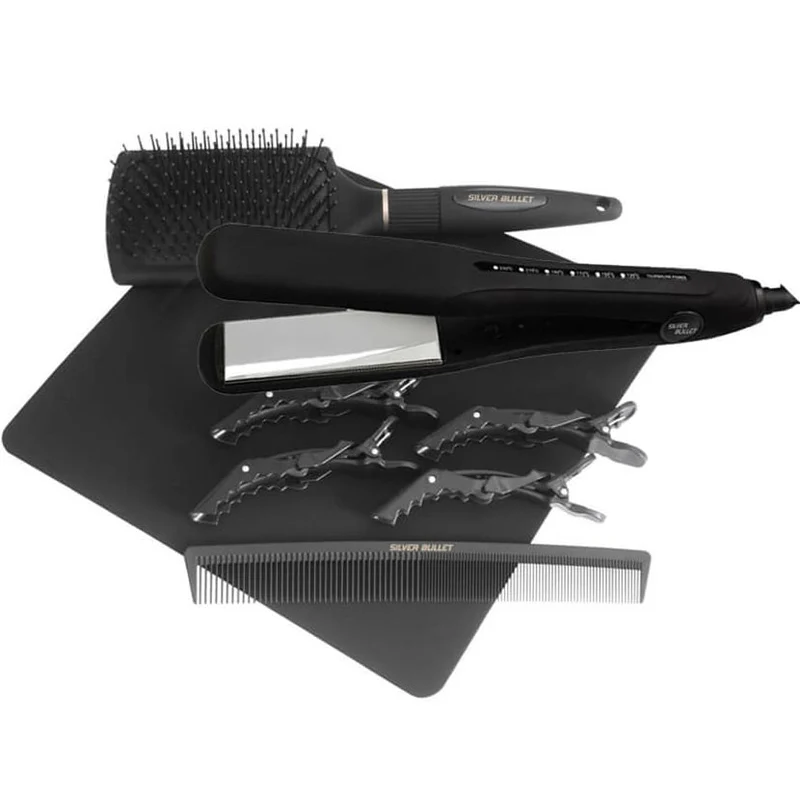 Keratin 230 Silver Titanium Wide Plates Straightener