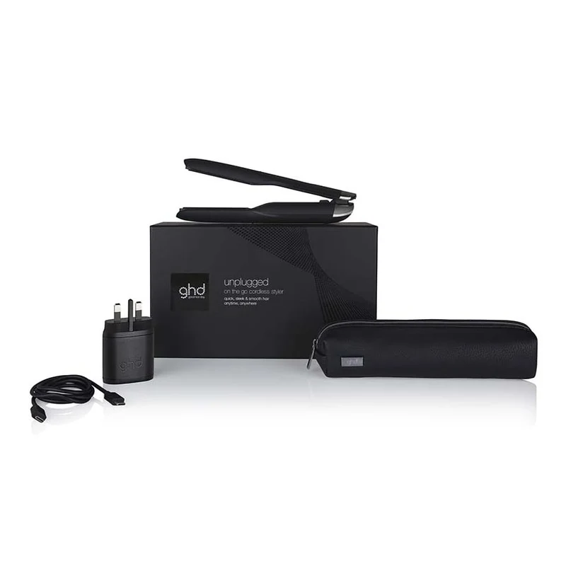 Unplugged Cordless Hair Straightener In Matte Black