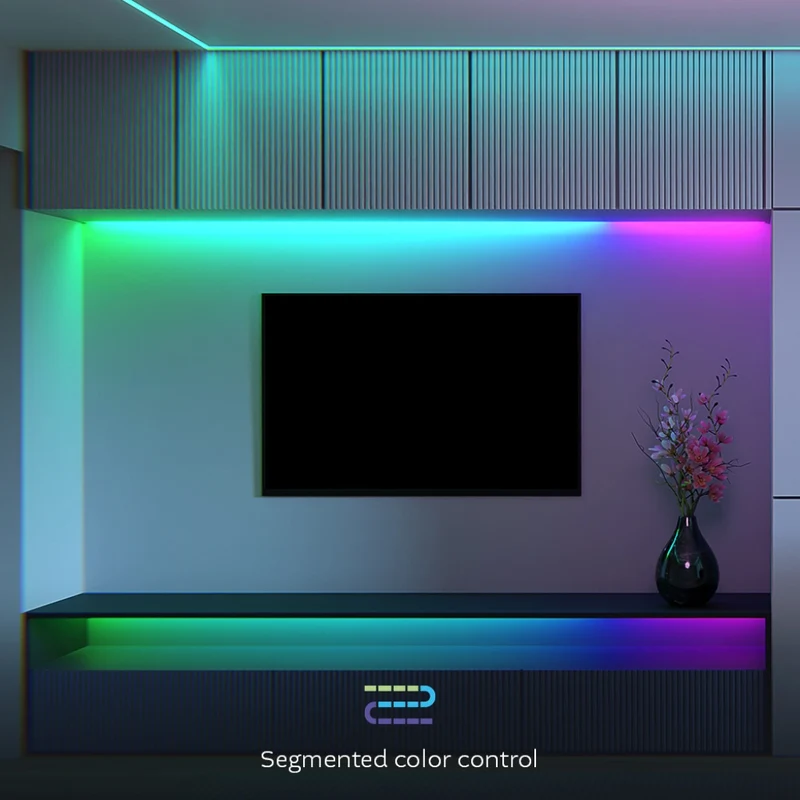 Nexxt Solutions Tira de Luces LED Inteligente Wifi 5 Metros, NHB-S617