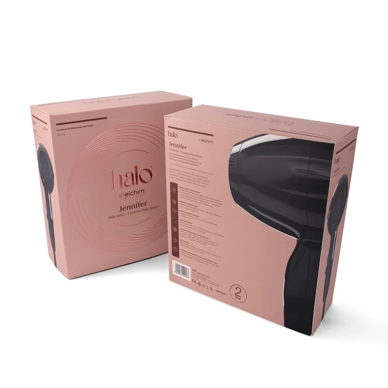 by Elchim Jennifer 3900 Ionic-Ceramic Hair Dryer - Black
