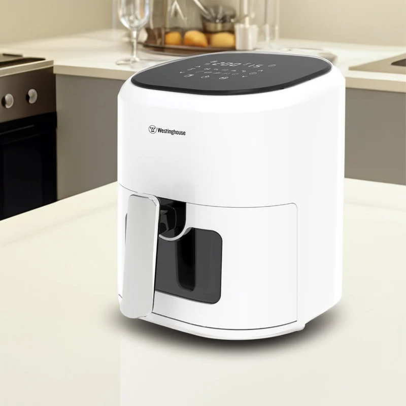 Westinghouse Freidora de Aire Digital Simple Life de 4,5 Litros WKAFGOT01WH, Caja Abierta