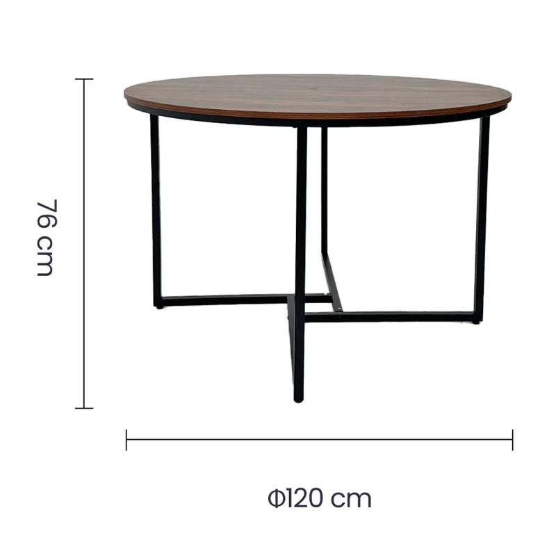 Tokoa Mesa para Comedor 120x76cm (ME-598)