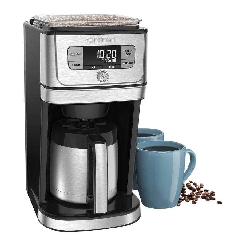 Cuisinart Coffee Maker Digital 10 Tazas Burr Grind & Brew, DGB-850NAS