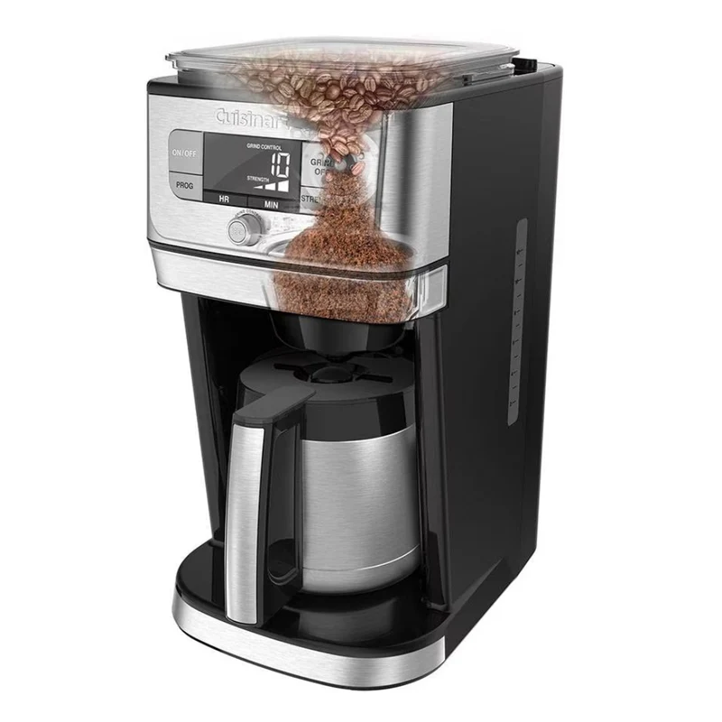 Cuisinart Coffee Maker Digital 10 Tazas Burr Grind & Brew, DGB-850NAS