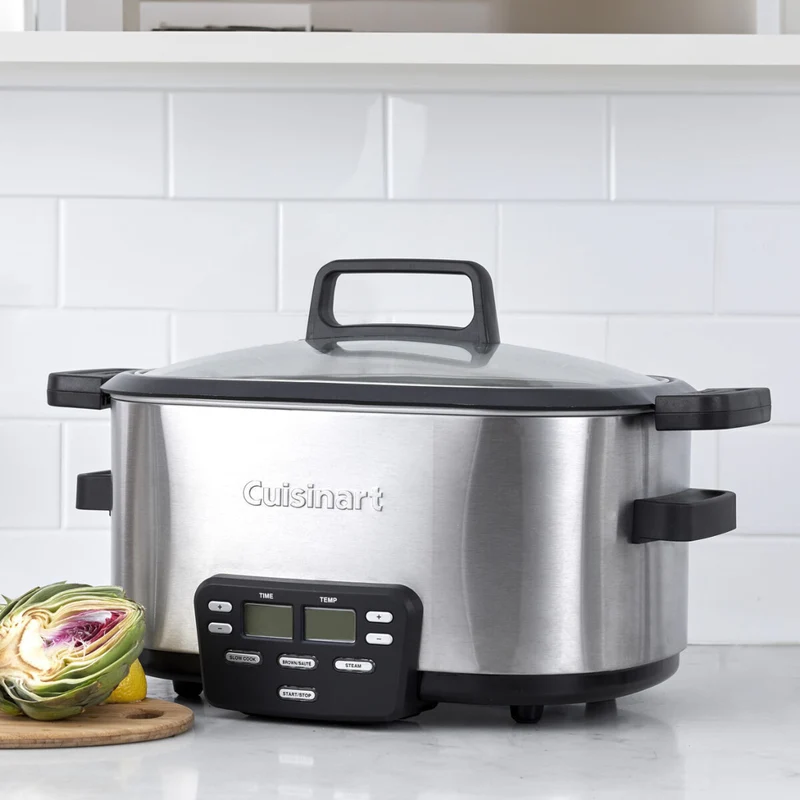 Cuisinart Olla Multiuso Eléctrica 3 en 1 5.7 Litros, MSC600