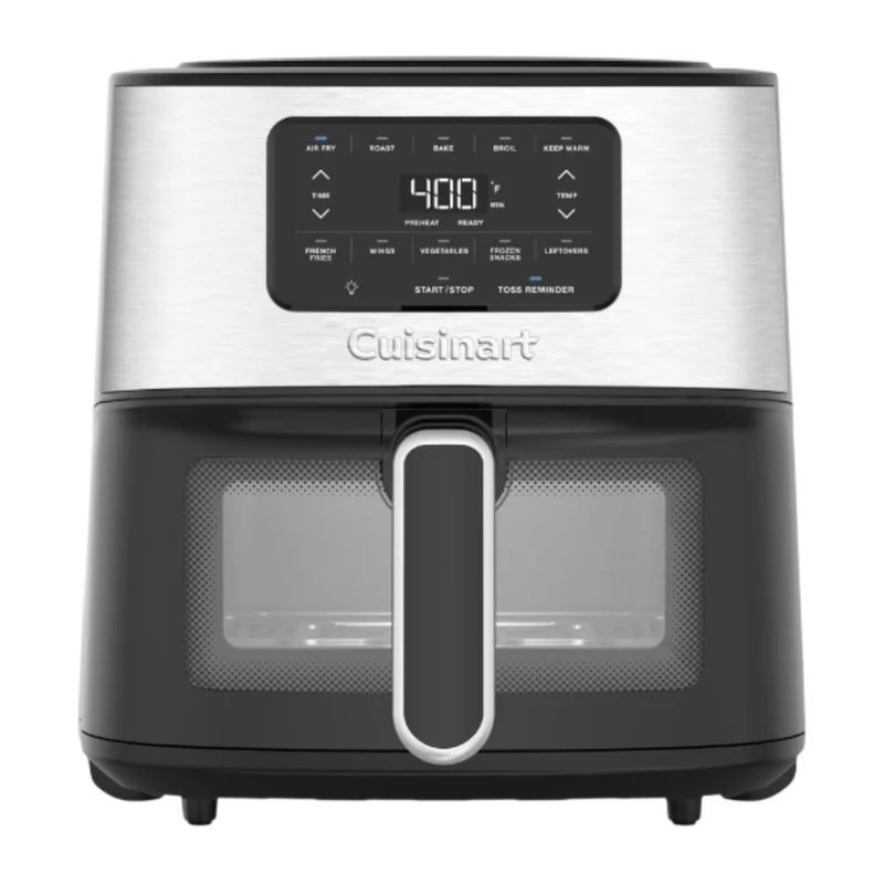 Cuisinart Freidora de Aire Digital 5.68 Litros, AIR-200NAS