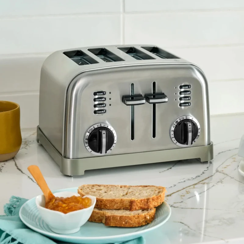 Cuisinart Tostador de Pan 4 Rebanadas, CPT-180P1