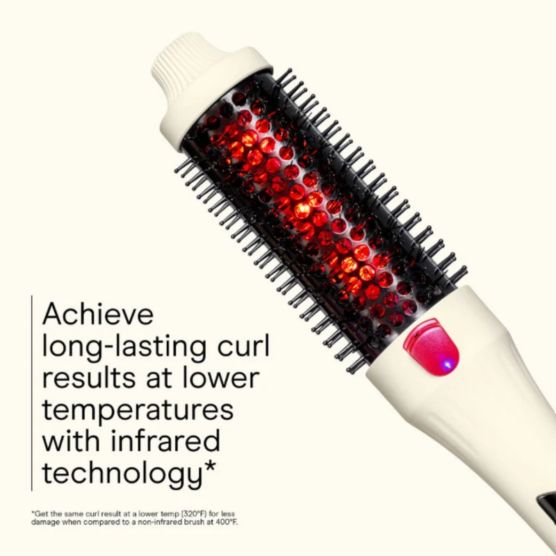 Conair Cepillo Eléctrico Térmico Infrarrojo LED para Cabello, BC99