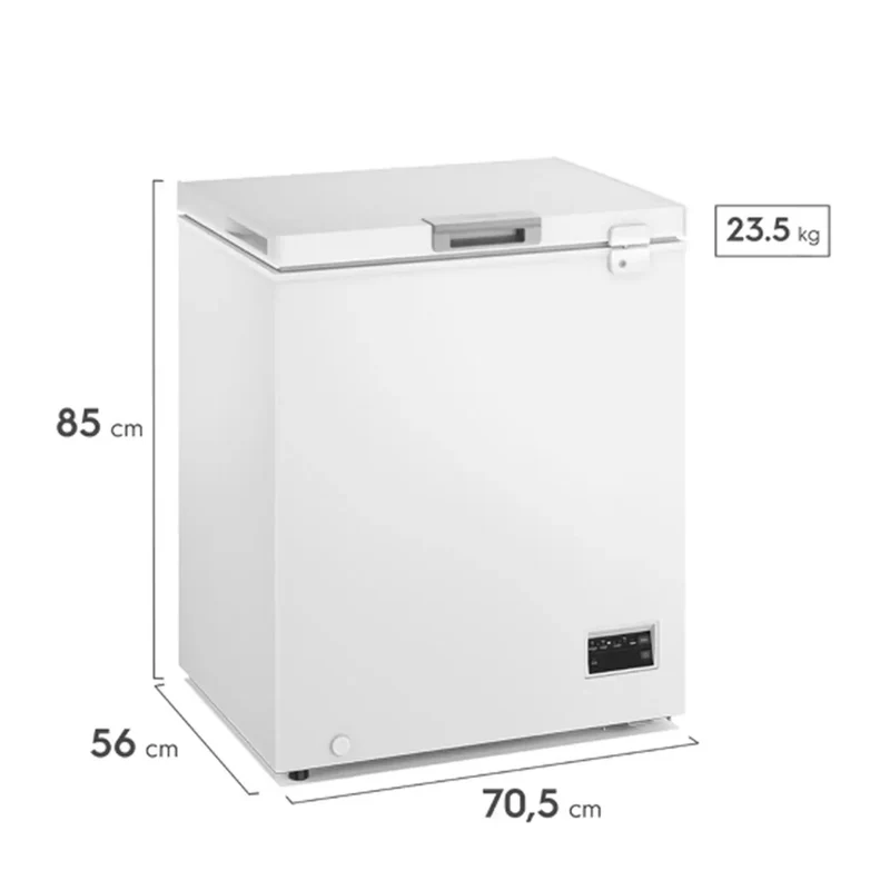 Frigidaire Congelador Horizontal 5 Pies Cúbicos, FFH05S3N5AW