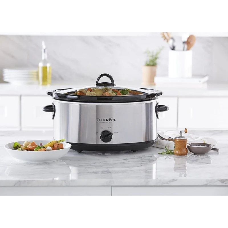 Crock-Pot Olla de Cocido Lento 6.6 Litros, SCV700-S