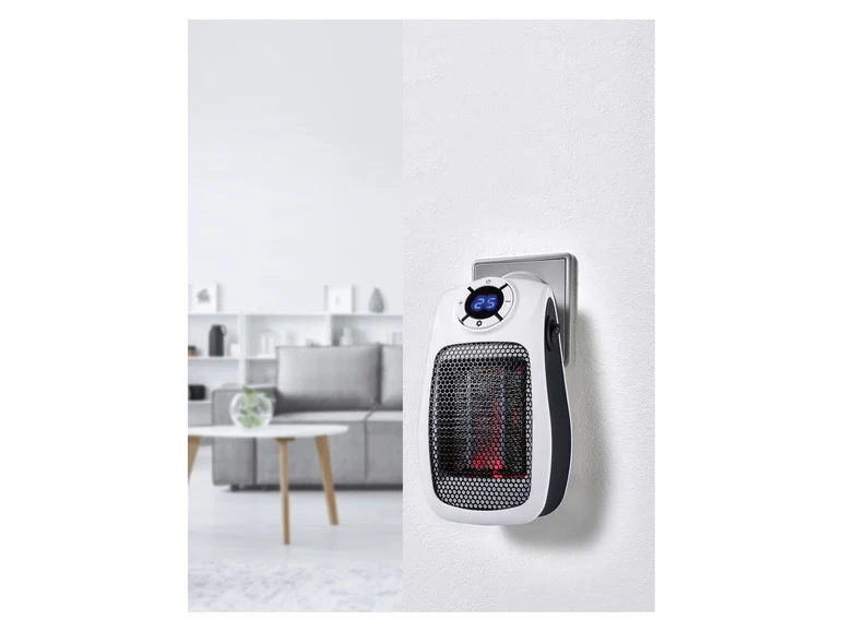 SILVERCREST® Keramik-Steckdosen-Heizlüfter »SSH 600 B2«, 600 W