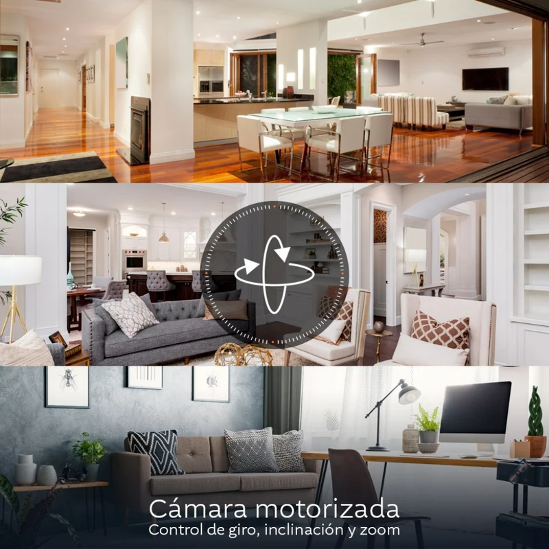 Nexxt Solutions Cámara Inteligente Motorizada Wi-Fi para Interior, NHC-IP11