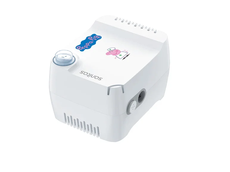 Sanitas Inhalator SIH 09 Peppa Pig Design für Erwachsene & Kinder incl. Zubehör