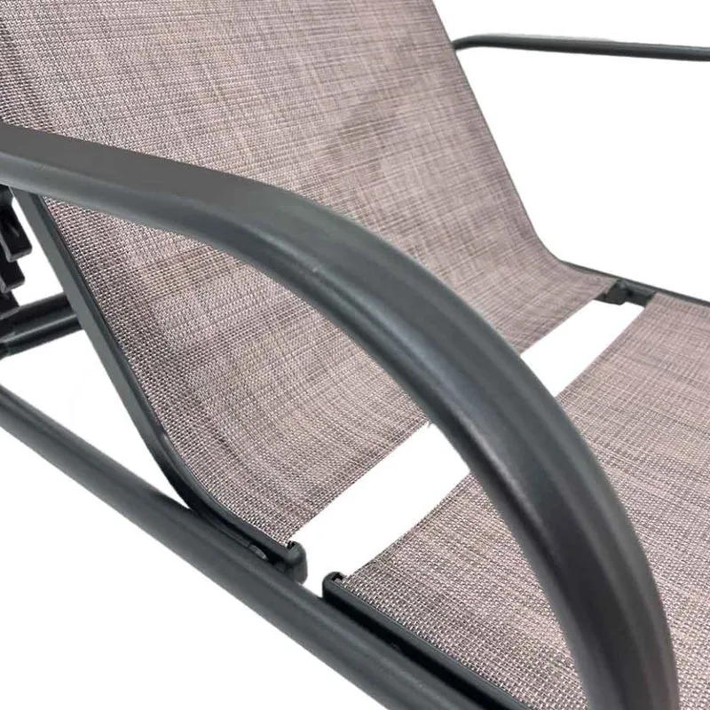 Tokoa Cama Soleadora con Respaldo Ajustable Metal (EX-7150)