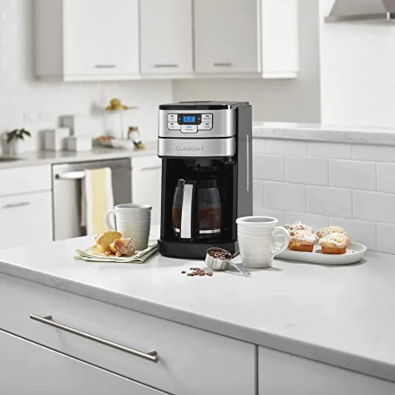 Cuisinart Coffee Maker con Moledor de Café 12 Tazas (DGB400)