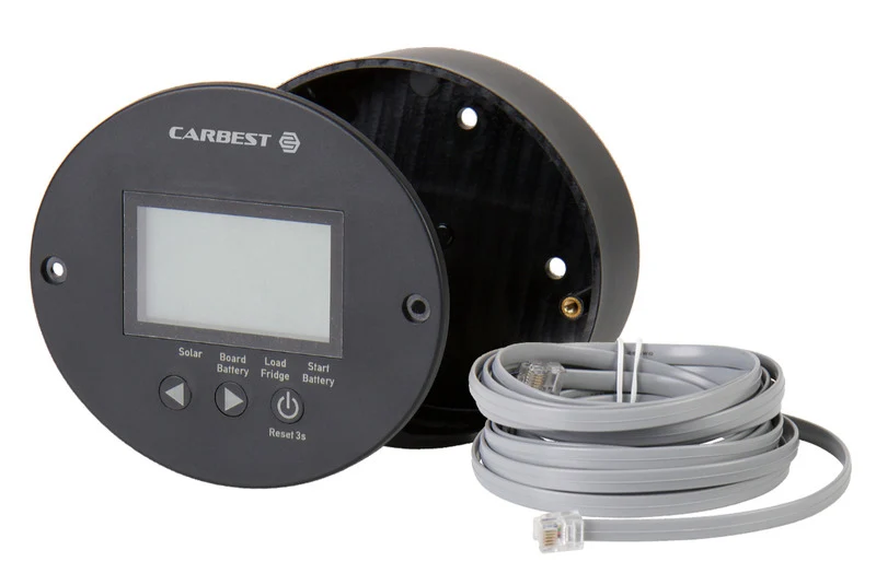 Carbest MPPT-Solarladeregler Solar-Ladegerät 12A 165W / 25A 350W / 30A 390W