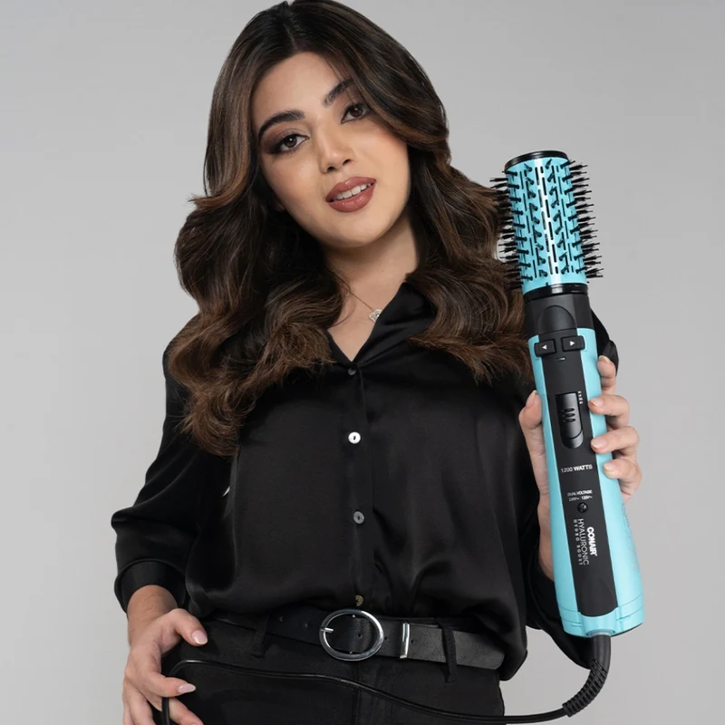 Conair Cepillo Eléctrico Aire Giratorio Ácido Hialurónico, P1200DAL