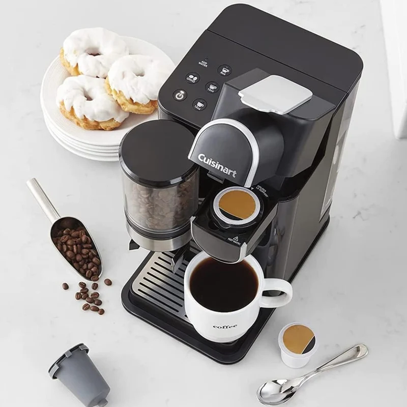 Cuisinart Coffee Maker Eléctrico con Moledor de Café 1 Taza (DGB2)