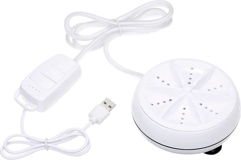 Mini-Camping-Waschmaschine Eimer-Waschmaschine USB Ultraschall Luftblasen