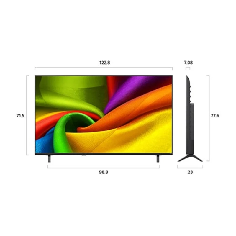 LG Pantalla 55" Nano 4K UHD AI Smart NU850, 55NU850BPSA
