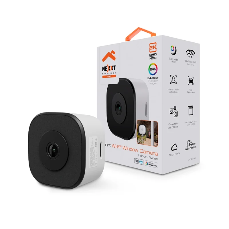 Nexxt Solutions Cámara Inteligente Wifi para Ventanas, NHC-IF25W