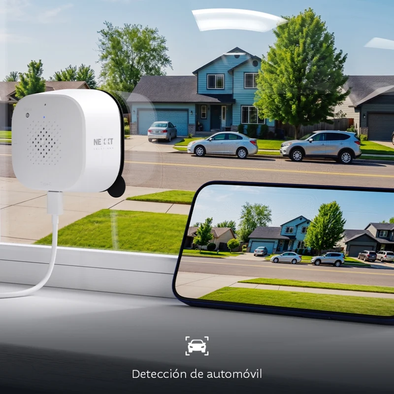 Nexxt Solutions Cámara Inteligente Wifi para Ventanas, NHC-IF25W