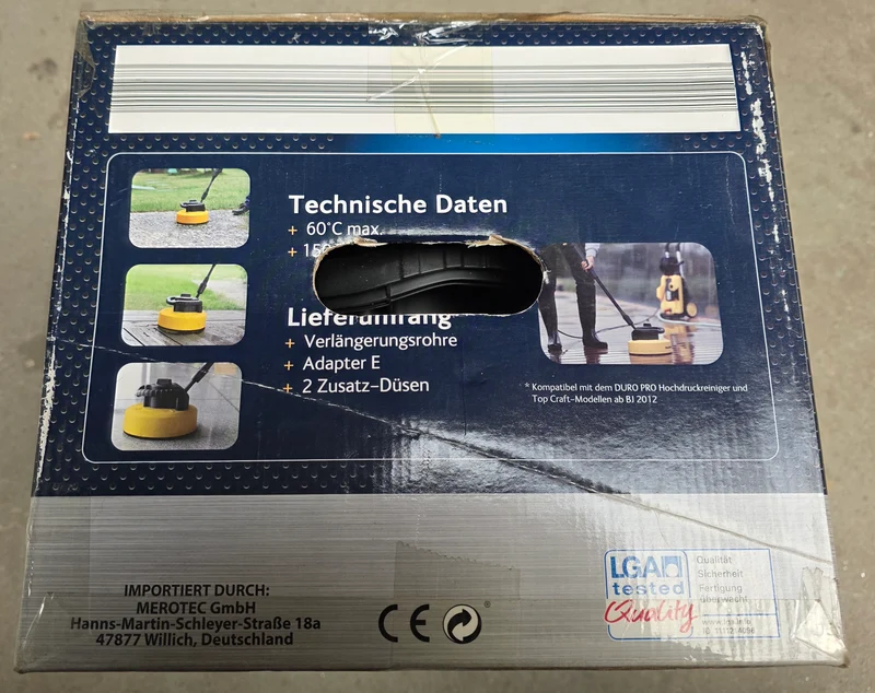 Duro Flächenreiniger Q1W1524 für Hochdruckreiniger