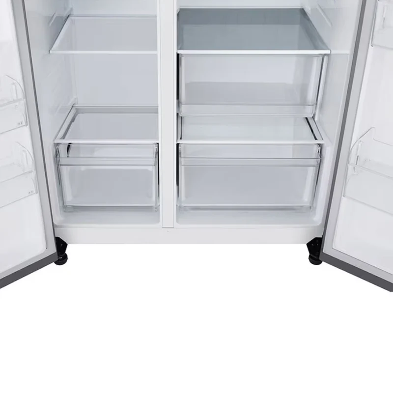 LG Refrigeradora Side by Side Smart Inverter 25 Pies Cúbicos, VS25BJNK
