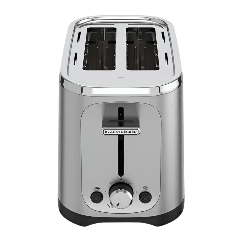 Black & Decker Tostador de Pan 2 Rebanadas, TR1227-0SDLA