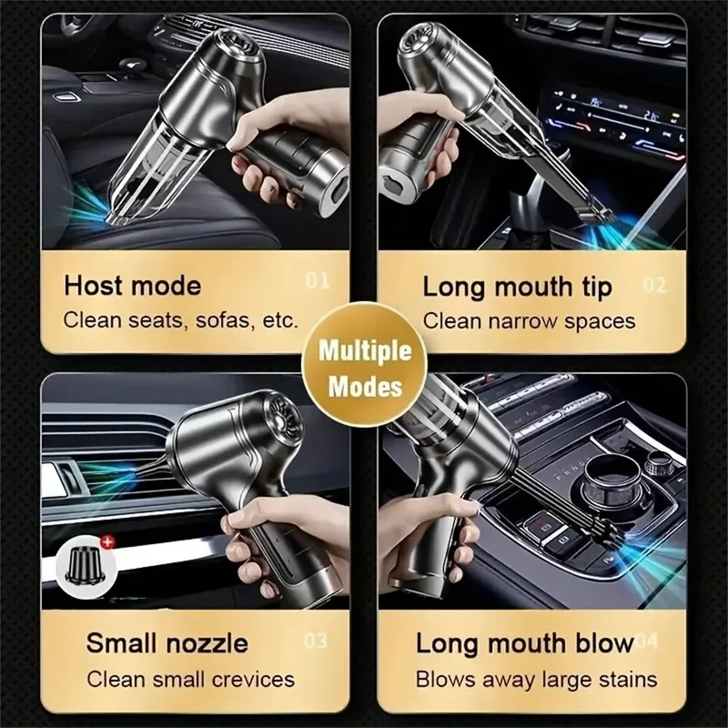 Power Auto-Staubsauger für Tierhaare & Innenraum