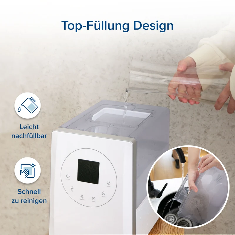 Levoit LV600S Smarter Luftbefeuchter mit Hygrometer