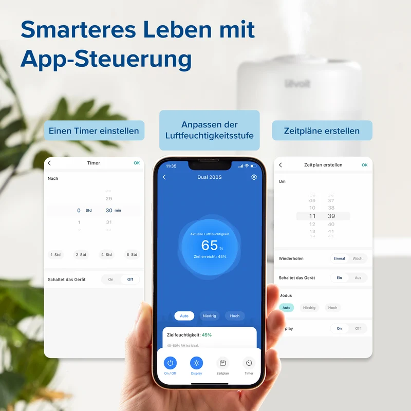 Levoit Dual 200S Smarter Ultraschall Luftbefeuchter