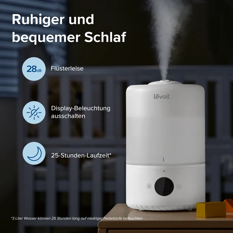 Levoit Dual 200S Smarter Ultraschall Luftbefeuchter