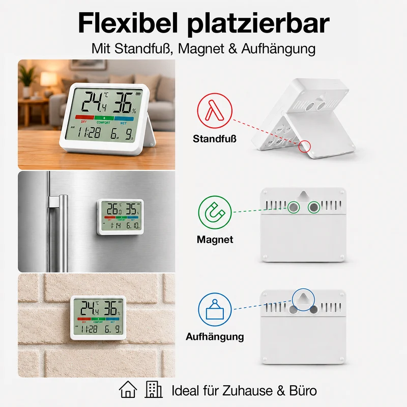 Digitales Thermo- & Hygrometer