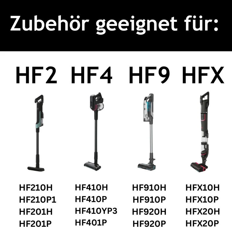Hoover Autozubehör-Set - kompatibel mit HF2, HF4, HF9, HFX Akkustaubsauger