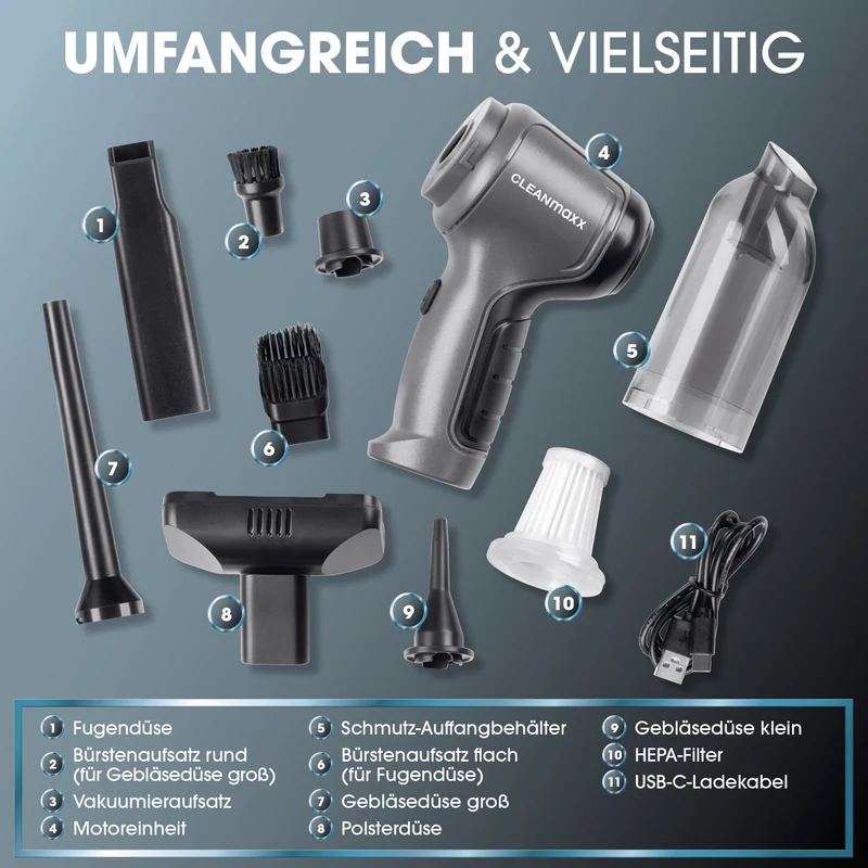3-in-1-Akkusauger