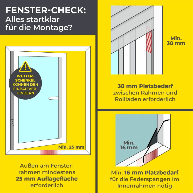 Teleskop-Insektenschutzgitter mit integriertem Netz - 2er-Set - weiß