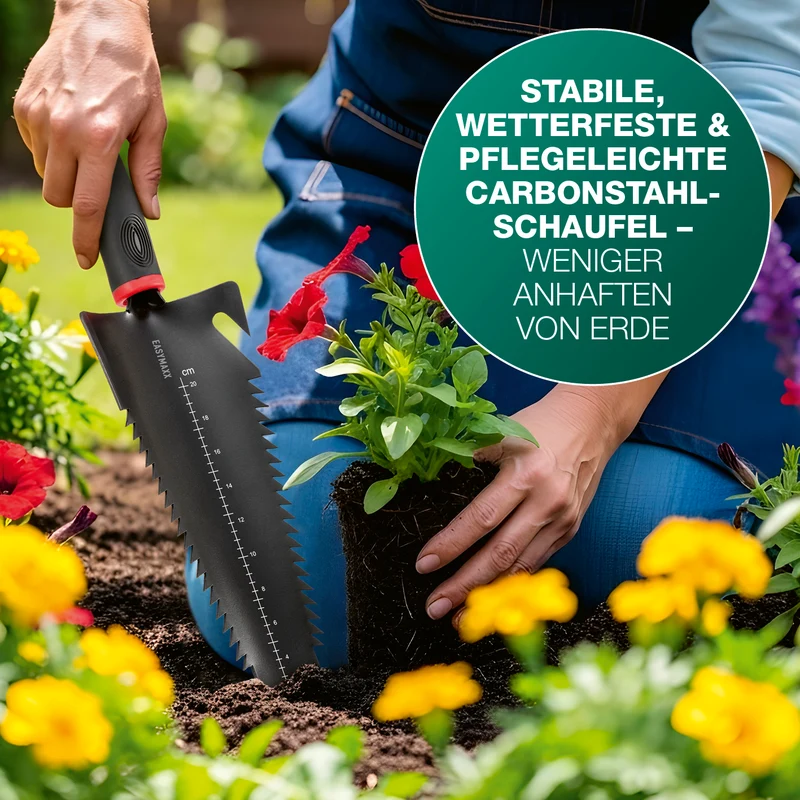 Gartenwerkzeug-Set mit Wurzelsägefunktion - 2-tlg.
