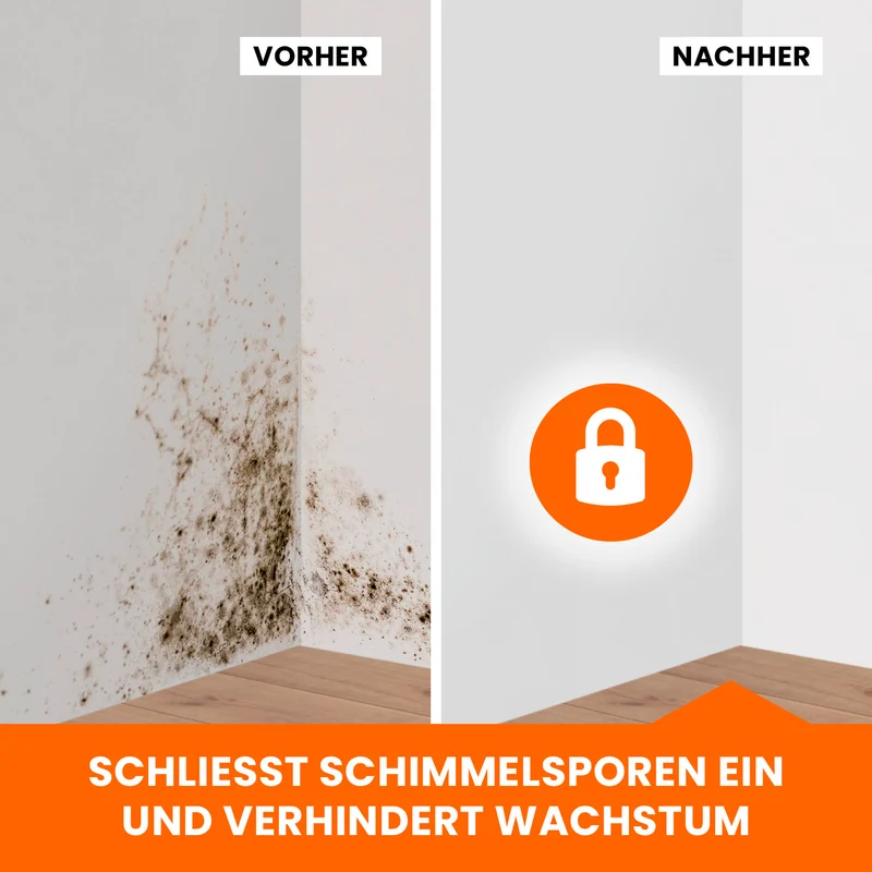 Tonis SCHIMMELSCHOCK 5.2 Anti-Schimmel-Farbe - Weiß
