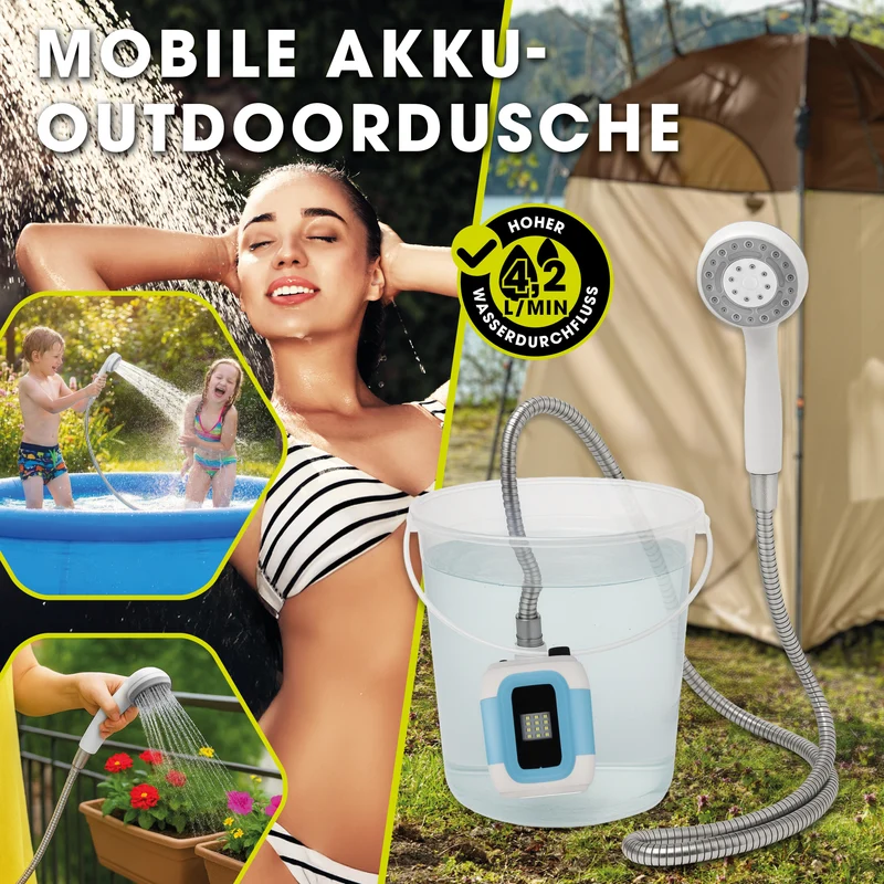 2in1-Gartendusche