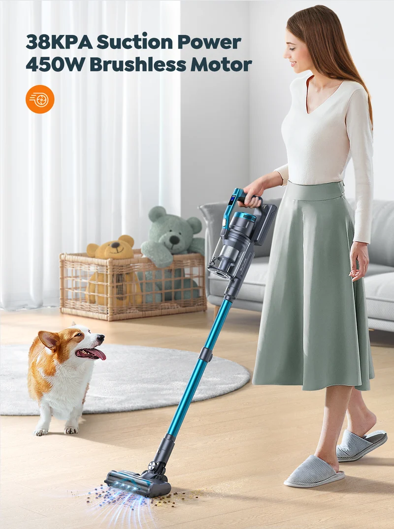 Buture VC60 Cordless Vacuum | 450W 38KPA