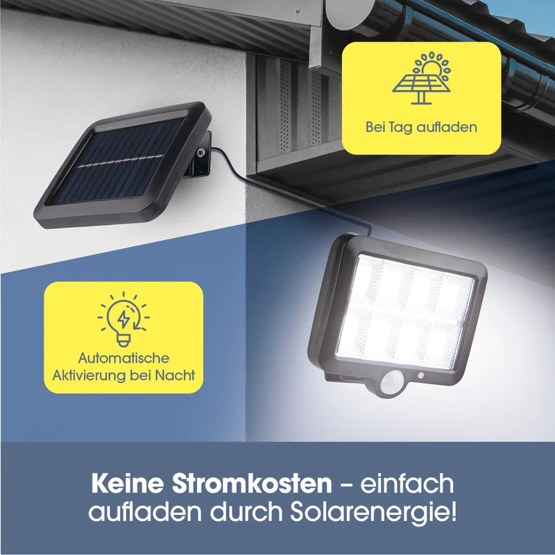Solar-Strahler mit Bewegungsmelder