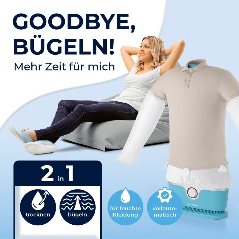 Hemdenbügler PRO - Blau