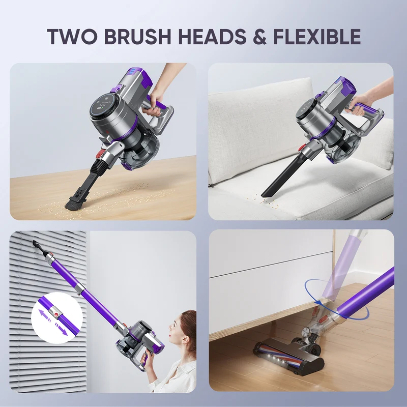 Buture VC10 Cordless Vacuum Cleaner | 400W 38KPA