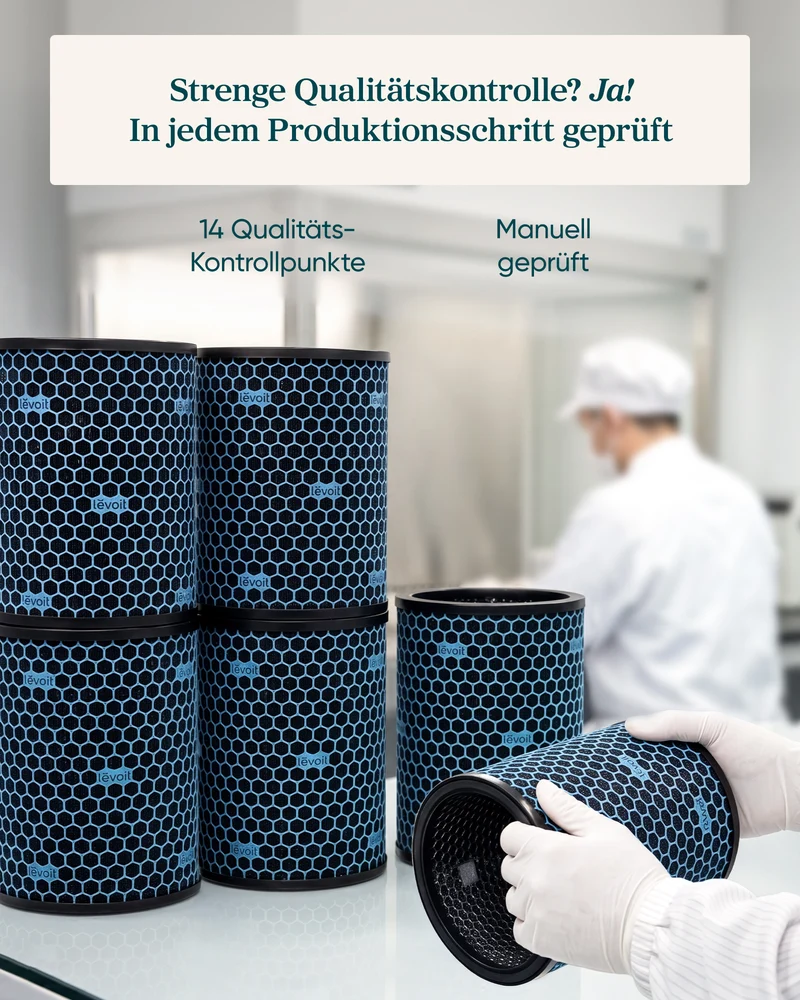 Levoit Eleva 300X Luftreiniger Basis-Aktivkohlefilter