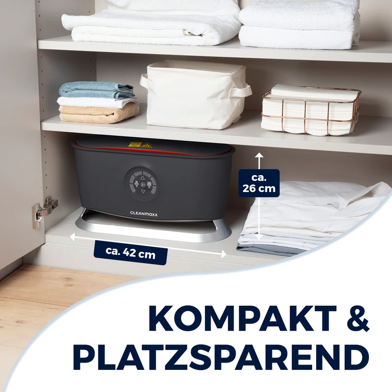 Hemdenbügler PRO STEAM - Schwarz