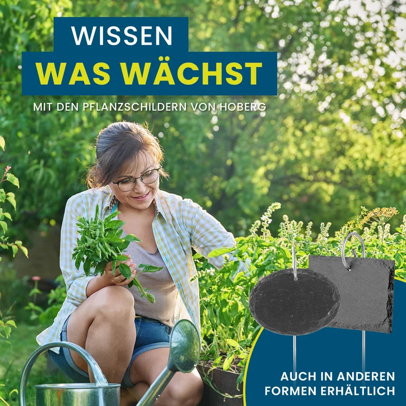 Pflanzschilder-Set inkl. Erdspieße - Herz