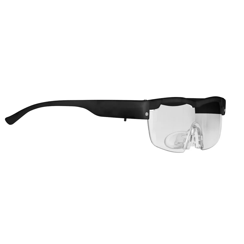 Vergrößerungsbrille LED - schwarz